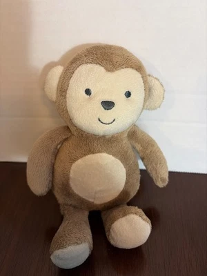 Carters Child Of Mine Mono Marrón Peluche Sonajero Cosido 2014 Relleno Suave 62075 Foto 1 de 4