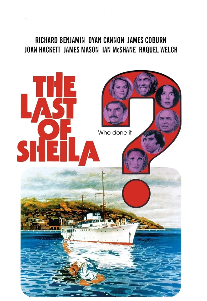 THE LAST OF SHEILA (1973) James Coburn, James Mason - Public Domain DVD NO CASE - Image 1 of 1