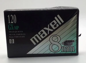 Maxwell 8mm Videotape GX-MP 120 - Photo 1 sur 2