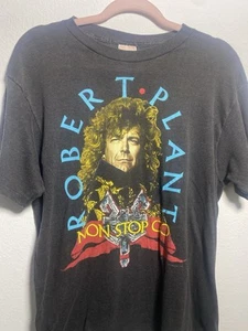 Rare Vintage MY SHIRT Robert Plant Non Stop Go 1988 T Shirt 80s Led Zeppelin L - Bild 1 von 4