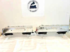 LIONEL6-8054 - 8055 #2 BURLINGTON F3 AA DUAL MOTOR DIESEL UNITS NEW-MIB - Picture 1 of 13