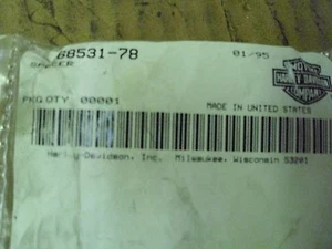 NOS OEM HARLEY-DAVIDSON, P/N#68531-78, SPACER!# - Picture 1 of 12