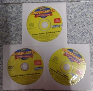 Software PC Reader Rabbits Kindergarten 3 CD Ages 4-6 V 1.0 NEW Not in Box - Picture 1 of 5