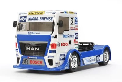 Tamiya RC Elektro Truck LKW 1:14 MAN TGS Team Hahn Racing 300058632 - Bild 1 von 4