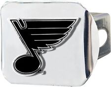 St Louis Blues Hitch Cover Solid Metal with Chrome Metal Emblem 2" Square...