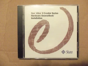 Sun Microsystems SUN Ultra 2 Creator Series Hardware AnswerBook Installation CD - Picture 1 of 2