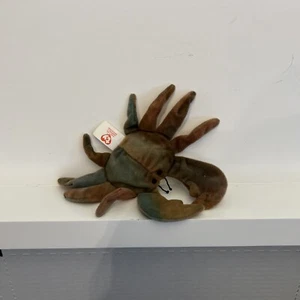 Claude The Crab 1993 Teenie Beanie Babies Mini Plush Stuffed Animal - Imagen 1 de 3