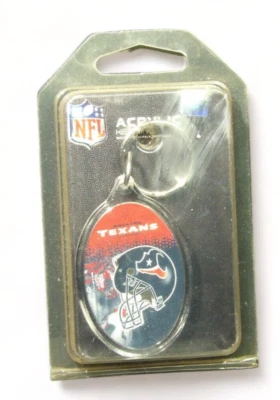 NFL Houston Texans Football Key Chain - Official Team Merchandise - Image 1 of 2