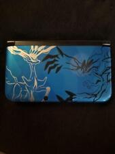 Nintendo 3DS Pokemon XY Xerneas Yveltal Blue Console with adapter and software
