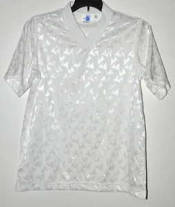 High 5 Sportswear White Soccer Jersey Short Sleeve Youth Sz Large NWOT - Picture 1 of 3