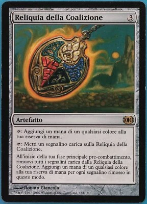 Coalition Relic Future Sight (ITALIAN) PLD Artifact Rare CARD (433295) ABUGames - Image 1 of 2