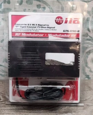 RF Modulator Universal Audio Video RCA Output to F Type Coaxial Signal  - Image 1 of 4