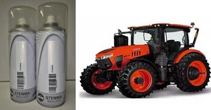 KUBOTA NARANJA 1989- PINTURA EN AEROSOL ESMALTE TRACTOR 400 ML STEMMA® X2 - Imagen 1 de 6