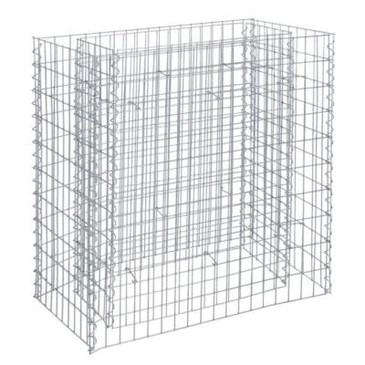 Gabionenhochbeet Hochbeet Gabione 90x50x100 cm Pflanzkorb Drahtgitter Steinkorb - Bild 1 von 4