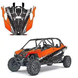 2020+ Polaris RZR Pro XP 4 Ultimate Design EPS 01 Decal Graphic Kit Wraps 4 Door - Foto 1 di 7