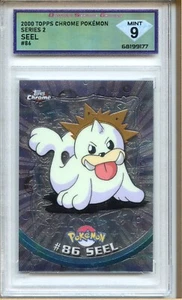 Seel Holo Foil #86 Pokemon 2000 Topps Serie de Animación de TV 2 DSG 9 Como Nuevo Calificado - Imagen 1 de 2