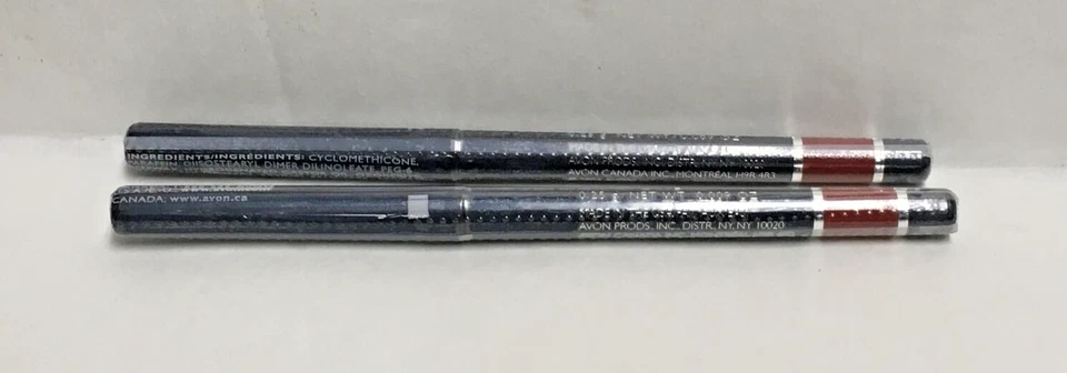 lot of 2 AVON Glimmersticks Lip Liner no sharpener needed  -True Red  Sealed - Image 1 of 1
