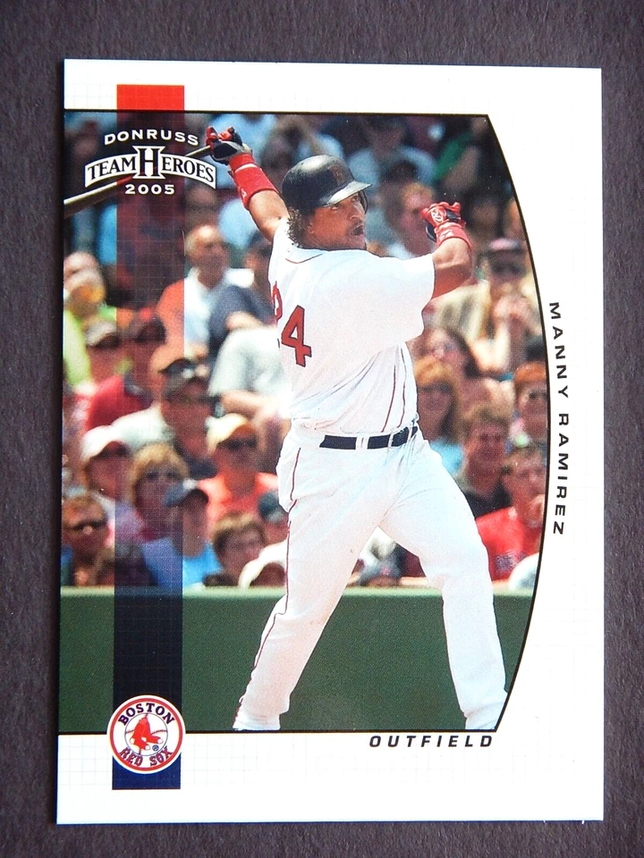 Manny Ramirez #63 Donruss 2005  Baseball Card (Boston Red Sox) E - Image 1 of 2