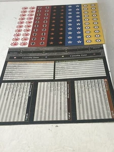 2009 Axis And Allies Spring 1942 Setup Cards And Country Tokens Unpunched - Picture 1 of 3