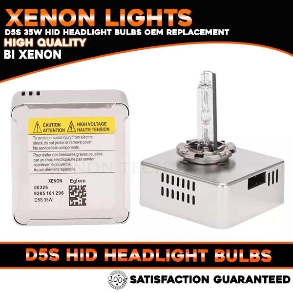 2x D5S 35W Xenon HID OEM HEADLIGHT BULB 6000K 9285410171 9285409171 Bright WHITE - Image 1 of 4