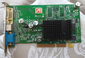 ATI Radeon 9550 AGP 128M 109-A03500-10 DVI AGP Video Graphics Card-Q5F (2656) - Picture 1 of 2