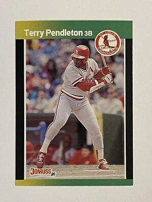 1989 Donruss Baseball's Best Terry Pendleton #156 St Louis Cardinals - Image 1 of 2