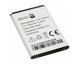 Batterie Doro DBC-800D pour Doro 500 506 508 509 510 515 6520 6030 Original - Imagen 1 de 1