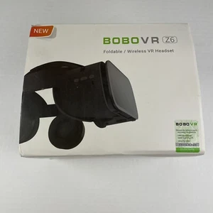 BoboVR Z6 Foldable Wireless Virtual Reality Headset Black With Remote New - Picture 1 of 8