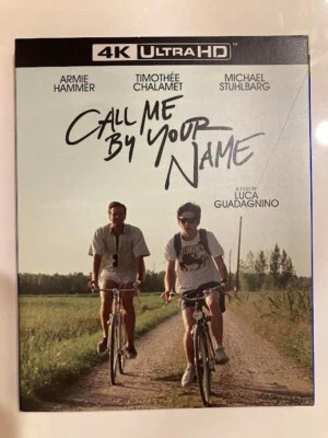 Call Me By Your Name (4K UHD + Slipcover / BRAND NEW) / Chalamet + Guadagnino Foto 1 de 4