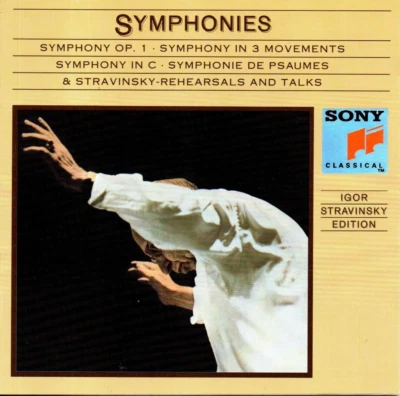 2 CDs Igor Stravinsky SYMPHONIES/REHEARSALS AND TALKS Stravinsky (CB3516) - Bild 1 von 3