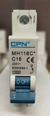 Cudis CPN 16A Single Pole