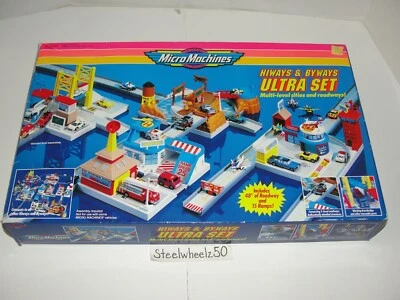 Vintage Micro Machines Hiways & Byways Ultra Set Galoob 1990 COMPLETE Airport - Image 1 of 4