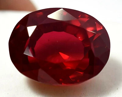 40.95 Ct Natural Huge Red Ruby Mozambique GGL Certified AAA+ Treated Gemstone - Image 1 of 4
