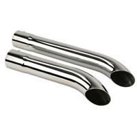 70 Inch PR Patriot Exhaust H1070 Chrome Side Pipes w/Mufflers 