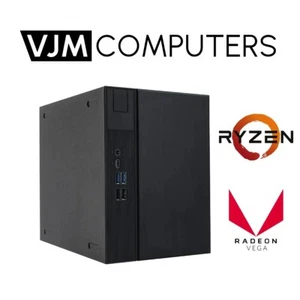 Ryzen Mini Desktop PC 5600G 6-Core Vega Grafik 16GB RAM 1TB SSD Windows 11 Pro - Bild 1 von 4