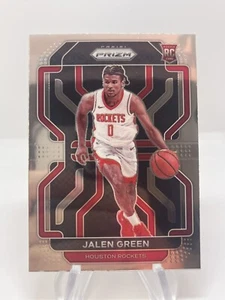 2021-22 Panini Prizm Basketball JALEN GREEN Base Rookie Card #306 Rockets RC - Picture 1 of 2