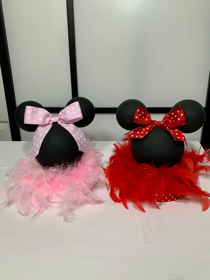 Centro de mesa de cumpleaños Minnie Mouse  Foto 1 de 1