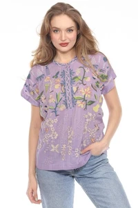 Johnny Was Biya lila Joelle Lemona Bluse B17625-3 - Bild 1 von 12