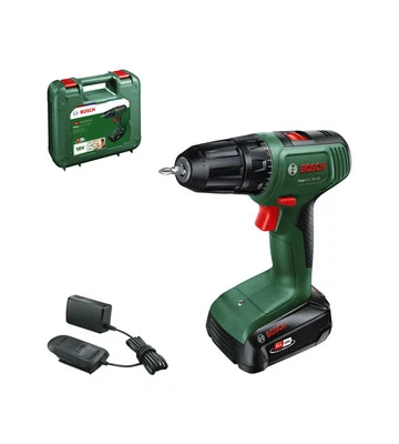 KIT VALIGETTA TRAPANO AVVITATORE A BATTERIA BOSCH "EASYDRILL" 40 NM 18V 2AH - Immagine 1 di 4