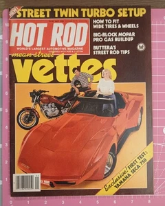 MAY 1981 HOT ROD MAGAZINE  MEAN STREET VETTES Peterson Publishing  - Picture 1 of 7