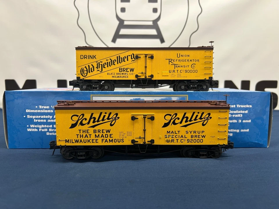 Juego de coche frigorífico de madera Atlas O Old Heidelberg/Schlitz (Special Milwaukee) 36’ 8064 Foto 1 de 3