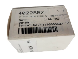 Neu Allen-Bradley 800H-HR2A 2-position Wahlschalter Gepflegt Knauf - Bild 1 von 16