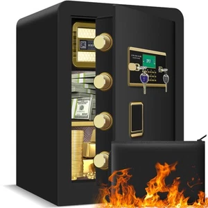 3.0 Cu ft Extra Large Heavy Duty Home Safe Fireproof Waterproof, Anti-Theft D... - Imagen 1 de 8