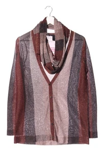 MARC BY MARC JACOBS Cardigan Donna Giacca Taglia IT 40 rosso-nero-bianco sporco - Foto 1 di 5