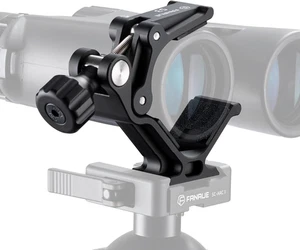FANAUE S3 Fernglas Stativhalterung Adapter mit 1/4" & 3/8" Schraube und ARCA Quick R - Bild 1 von 12