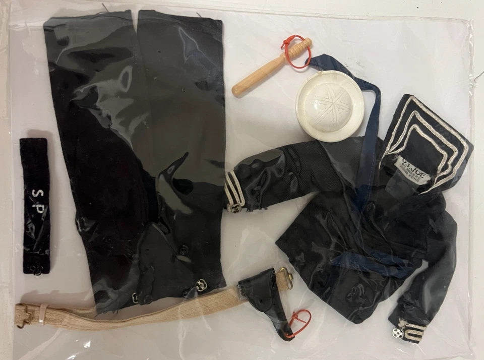 GI Joe Vintage 1964 Hong Kong TM Tag Shore Patrol Unform with half-zipper - Image 1 of 4