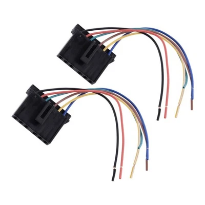 2x Tail Light Lamp Harness Cable Connector Plug Fit for Ford Transit Mk6 MK7 - Image 1 of 4