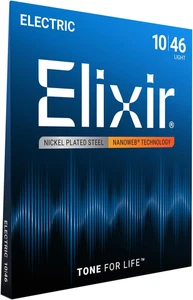 Strings, Electric Guitar Strings, Nickel Plated Steel with NANOWEB Coating - Picture 1 of 12