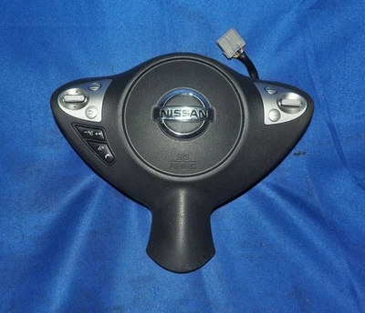 Conjunto de bolsa de aire para volante izquierdo Nissan Máxima 2009-2014 negro OEM Foto 1 de 4