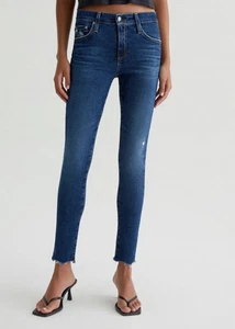 AG Adriano Goldschmied Jeans Womens 26R (26x27) Farrah Skinny Ankle High Rise - Picture 1 of 7
